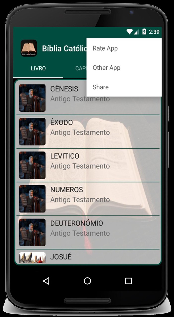 Portuguese Catholic Bible screenshot image 8_funmod.online