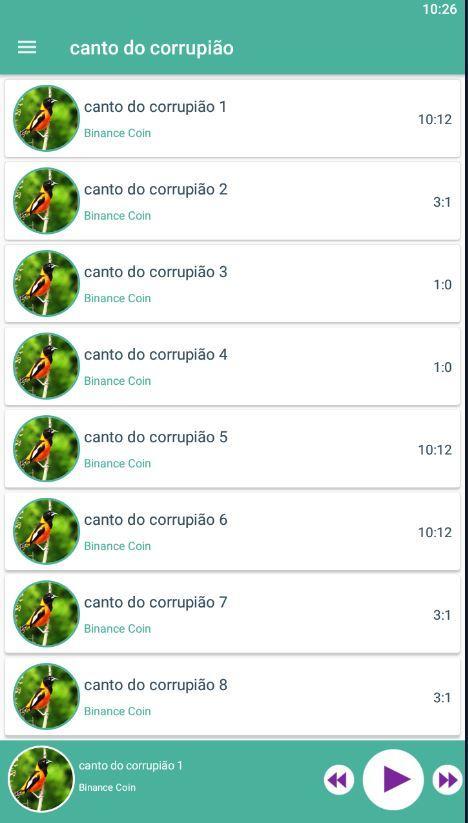 Canto Do Corrupião screenshot image 14_funmod.online