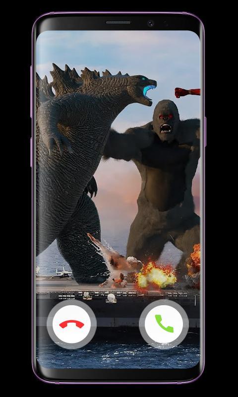 Godzilla fakeCall screenshot image 9_funmod.online