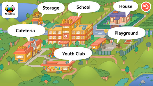 Toca Life School<span>(Unlock all content)</span> screenshot image 1_Popularmodapk.com