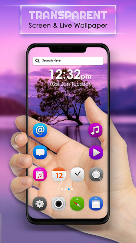 Transparent Screen & Live Wallpaper screenshot image 7_funmod.online