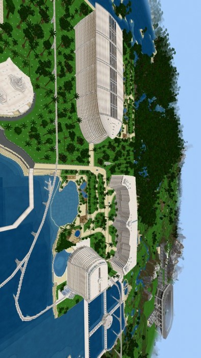 Minecraft - Pocket Edition(Batman Arkham Mod and New Jurassic World Map)<span>(All contents for free)</span> screenshot image 11_funmod.online