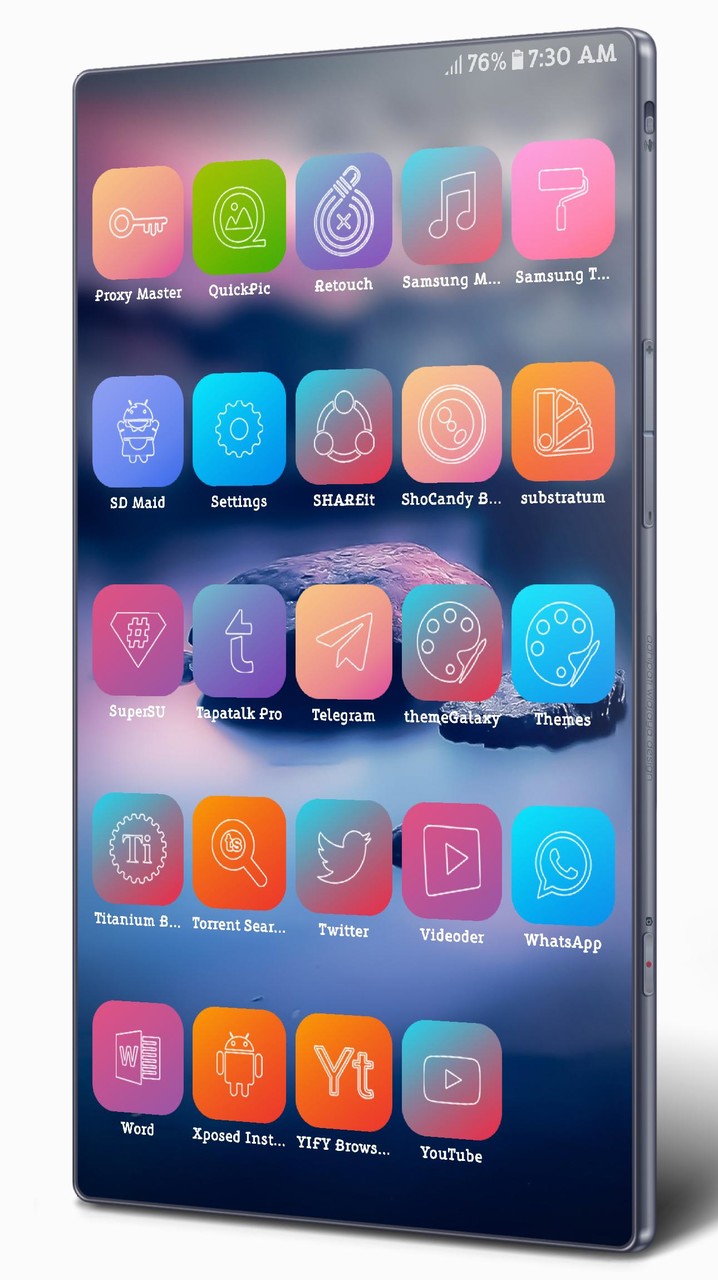 Square Colors Icons Pack screenshot image 4_funmod.online