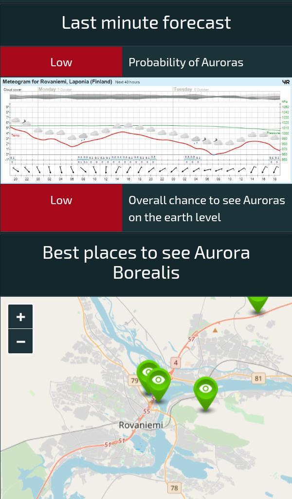 Aurora Alert - Rovaniemi screenshot image 2_funmod.online