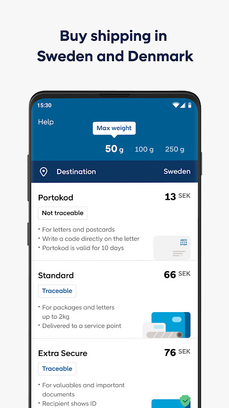 PostNord - Track and send parcels screenshot image 2_funmod.online