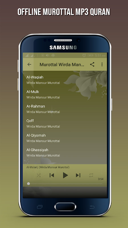 Wirda Mansur Mp3 Quran Offline screenshot image 1_funmod.online
