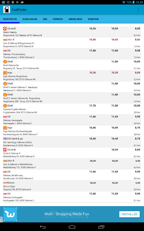 FuelFinder - Scandinavia screenshot image 12_funmod.online