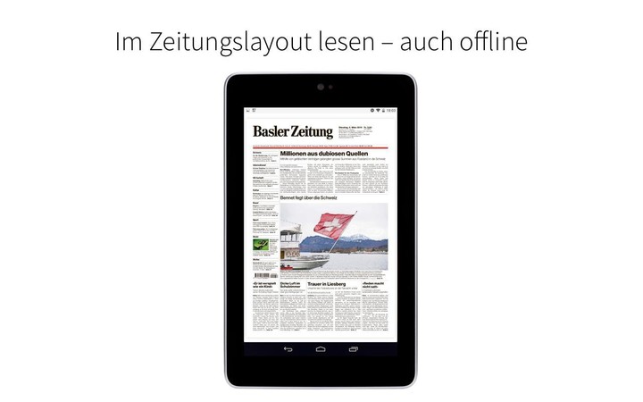 Basler Zeitung E-Paper screenshot image 8_funmod.online