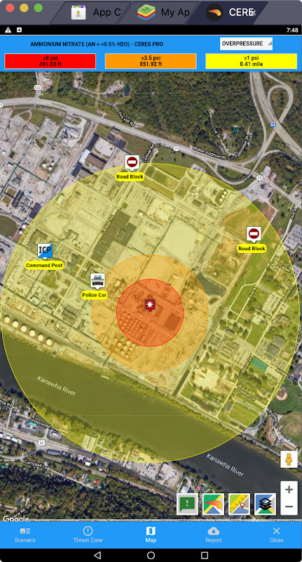 CERES (Chemical Emergency Response E-Service) screenshot image 3_funmod.online