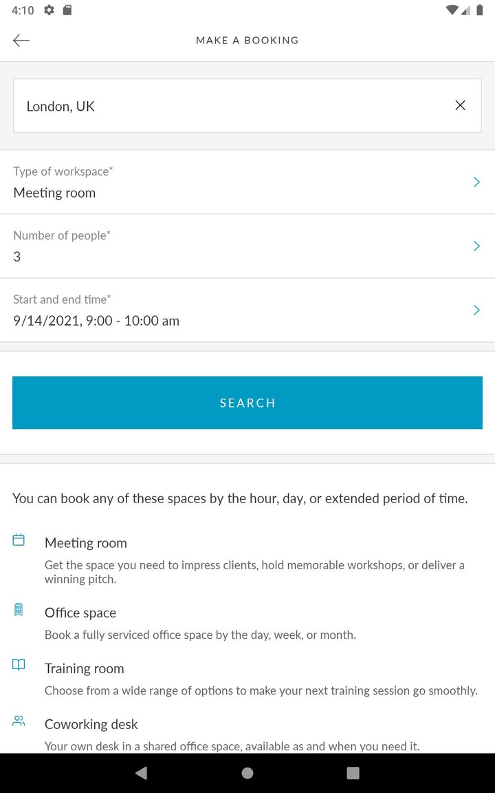 IWG: Hybrid Working Platform screenshot image 6_funmod.online