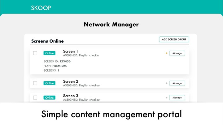 SKOOP Signage screenshot image 3_funmod.online