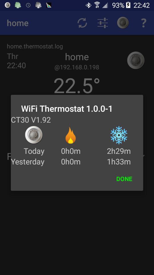 Wifi Radio Thermostat Client + screenshot image 4_funmod.online