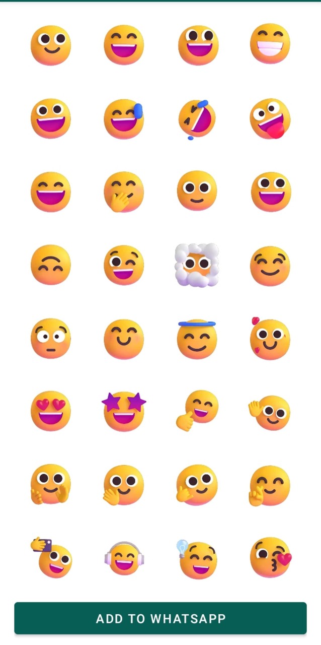 Cute Emoji Stickers screenshot image 22_funmod.online