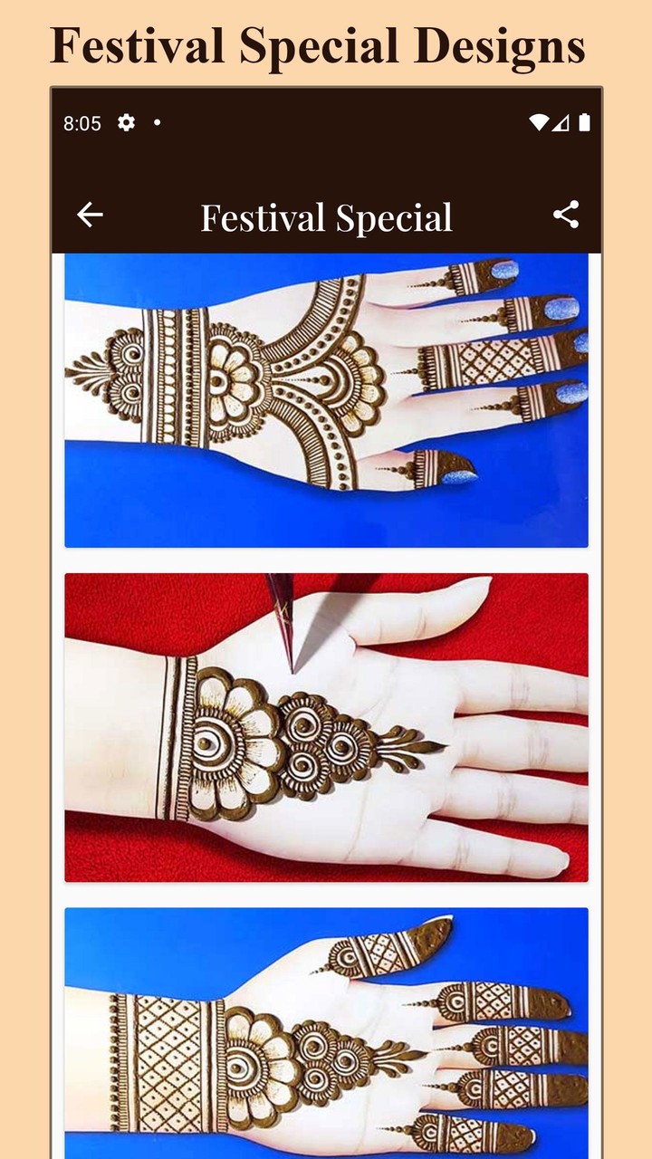 Mehndi Design 2022 screenshot image 9_funmod.online