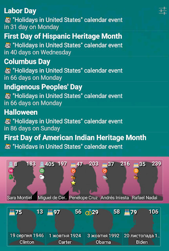 Birthdays & Events screenshot image 3_funmod.online