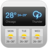 Digital clock &weather widget ⚡16.6.0.6271_50157_funmod.online