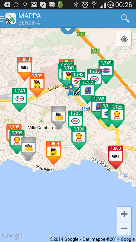 Prezzi Benzina - Gas prices screenshot image 1_funmod.online