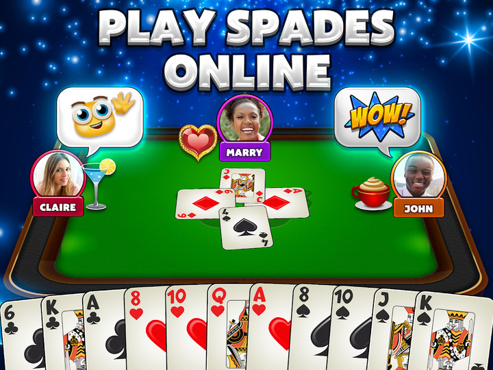 Spades Plus - Card Game screenshot image 6_funmod.online