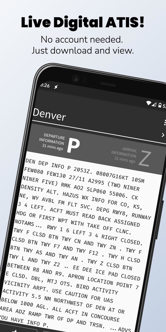 ATIS App screenshot image 1_funmod.online