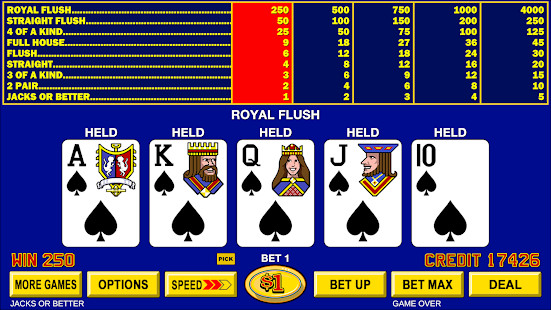 Video Poker - Original Classic Games<span>(Mod APK)</span> screenshot image 1_funmod.online