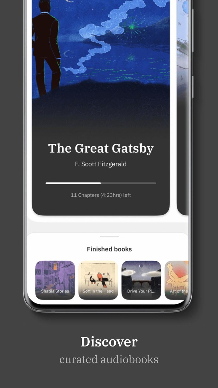 Audrey: Guided audiobooks screenshot image 1_funmod.online