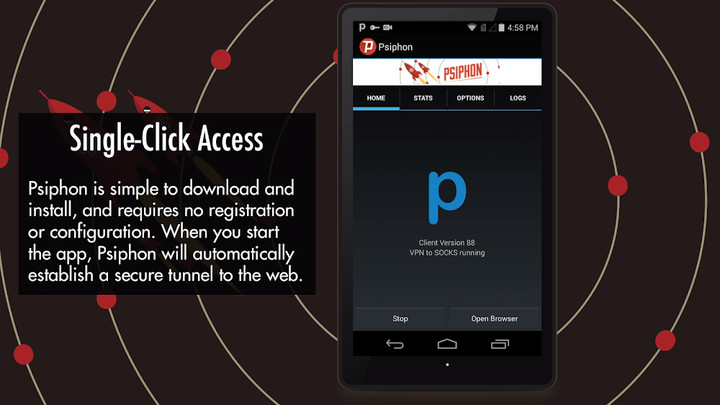 Psiphon Pro(Unlock) screenshot image 4_funmod.online