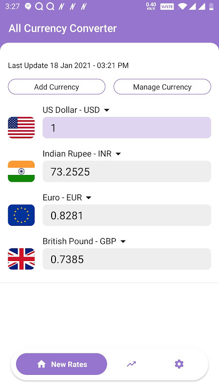 All Currency Converter - Money Exchange Rates screenshot image 1_funmod.online