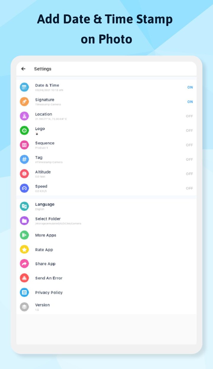 Timestamp camera screenshot image 19_funmod.online