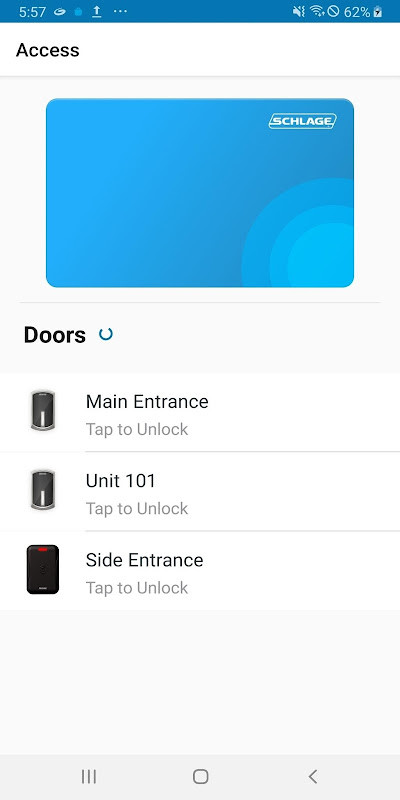 Schlage Mobile Access screenshot image 1_funmod.online