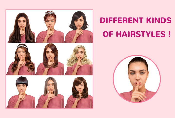 Hair Color Changer- Beauty Hairstyles & Hair Color screenshot image 4_funmod.online