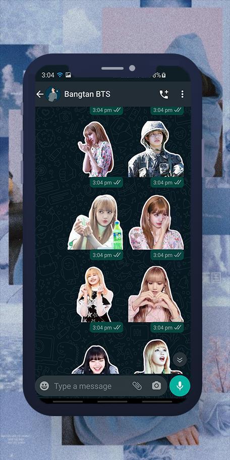 Lisa Blackpink WASticker screenshot image 12_funmod.online