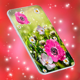 Pink Flower Live Wallpaper6.9.9_funmod.online