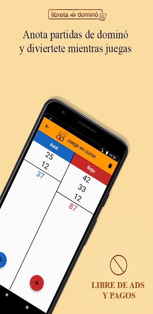 Libreta de Dominó screenshot image 7_funmod.online