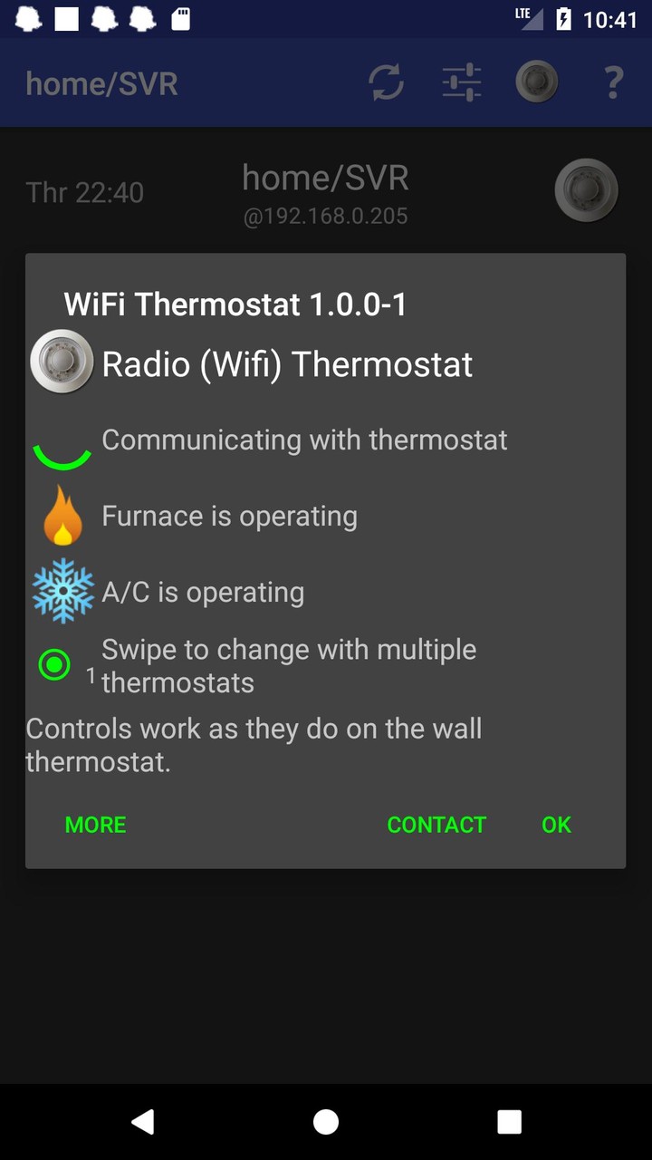 Wifi Radio Thermostat Client + screenshot image 3_funmod.online