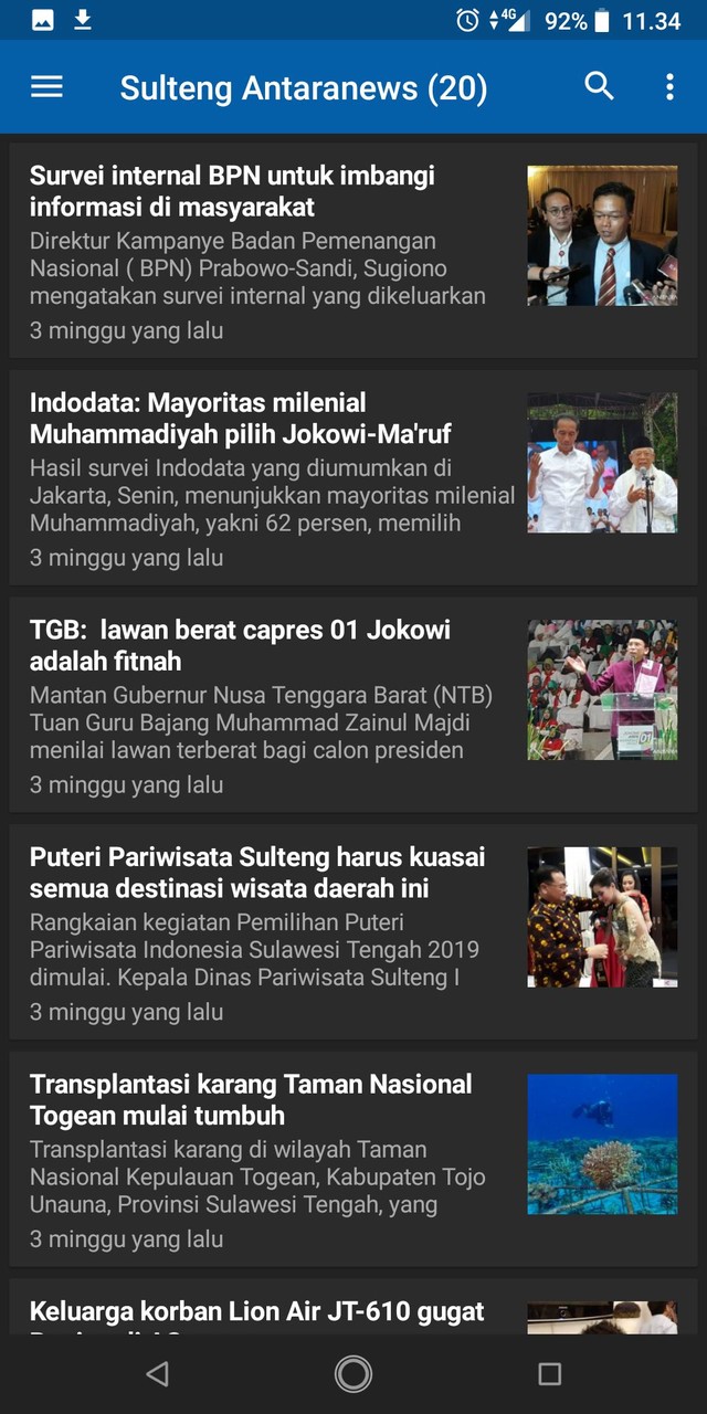 Berita Sulteng (Berita Daerah Sulawesi Tengah) screenshot image 3_funmod.online