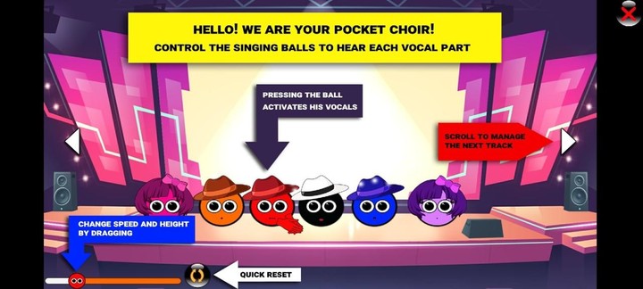 Singing Balls screenshot image 2_funmod.online
