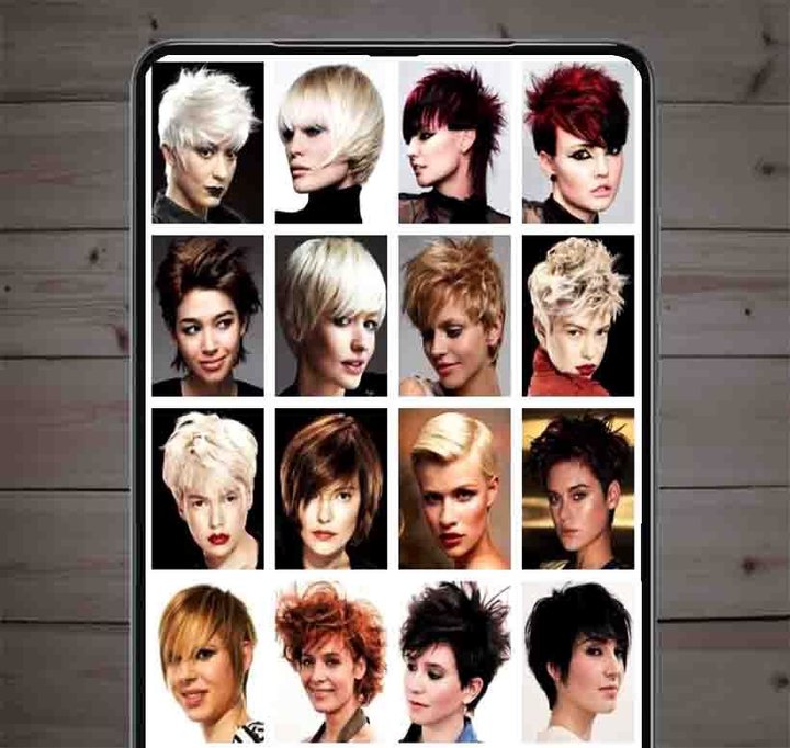 Short haircuts for women screenshot image 9_funmod.online
