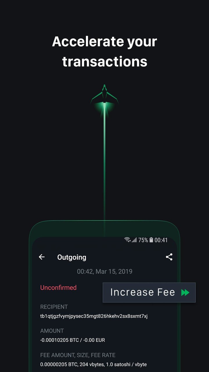 Green: Bitcoin Wallet screenshot image 4_funmod.online
