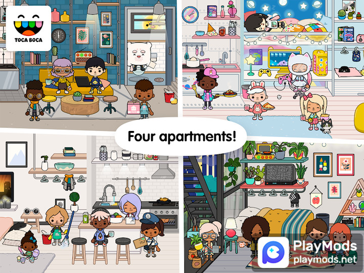 Toca Life: Neighborhood<span>(Full content)</span> screenshot image 1_funmod.online