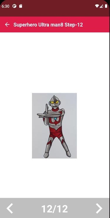 Draw Ultra man Superhero screenshot image 1_funmod.online