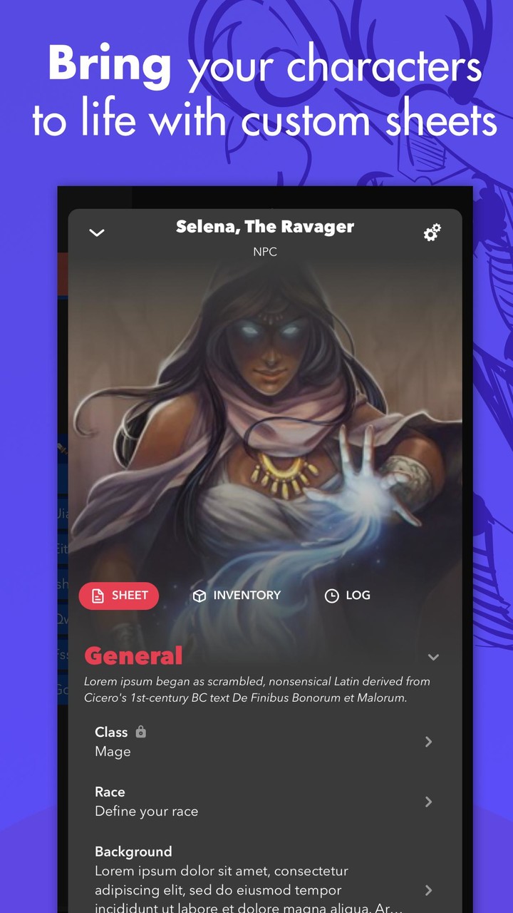 mRPG - Chat app to play RPGs screenshot image 7_Popularmodapk.com