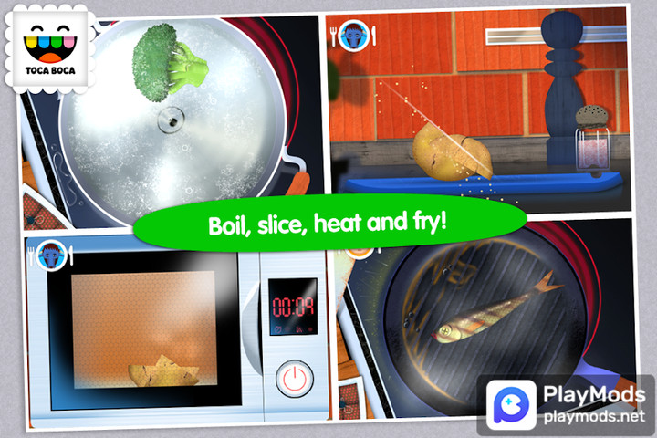 Toca Kitchen<span>(No Ads)</span> screenshot image 3_funmod.online