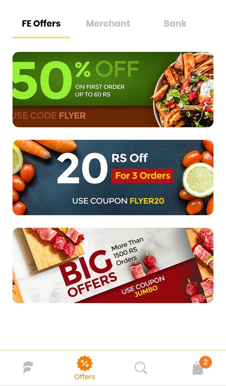 Flyer eats - Order food, veget screenshot image 8_funmod.online