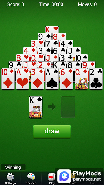 Pyramid Solitaire - Card Games<span>(Unlimited Money)</span> screenshot image 1_funmod.online