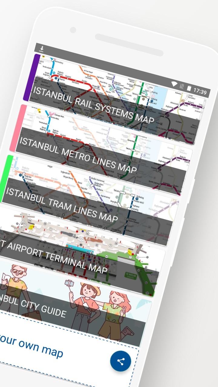 ISTANBUL METRO TRAM GUIDE MAP screenshot image 25_funmod.online