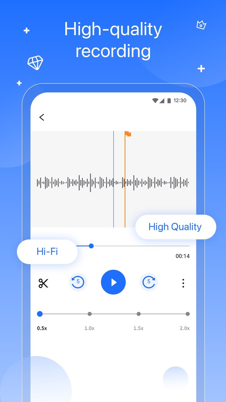Voice Recorder Sound Recorder screenshot image 2_funmod.online