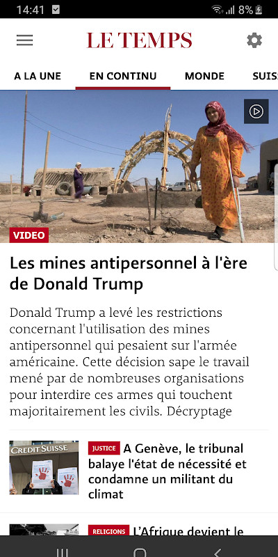 Le Temps screenshot image 5_funmod.online