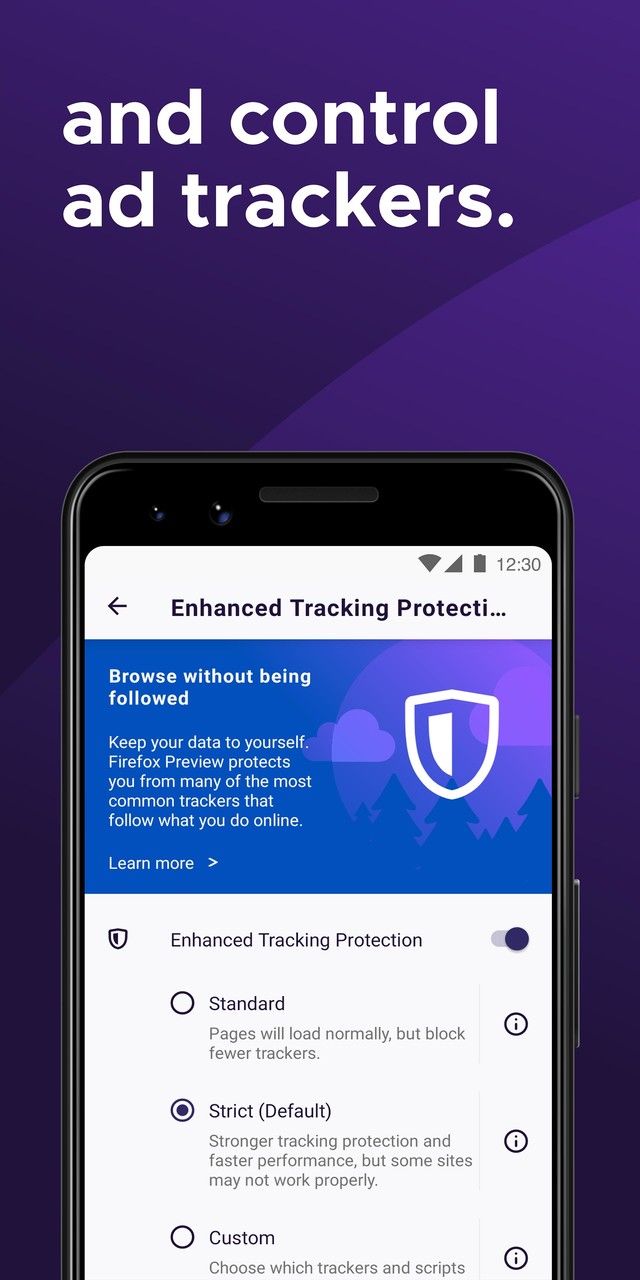 Firefox for Android Beta screenshot image 12_funmod.online