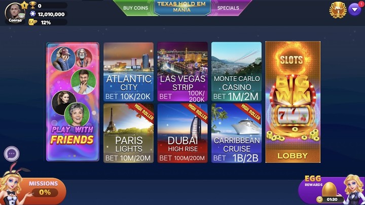 Texas Holdem Mania- Poker Game screenshot image 14_funmod.online