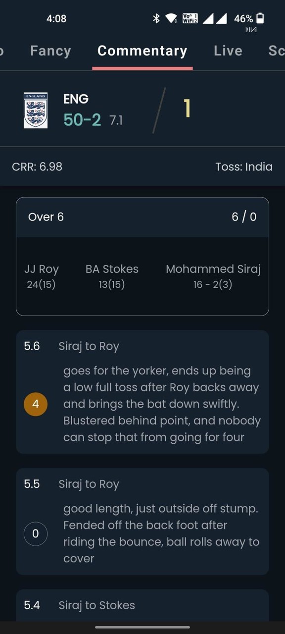 Max Cricket Live Line screenshot image 4_funmod.online